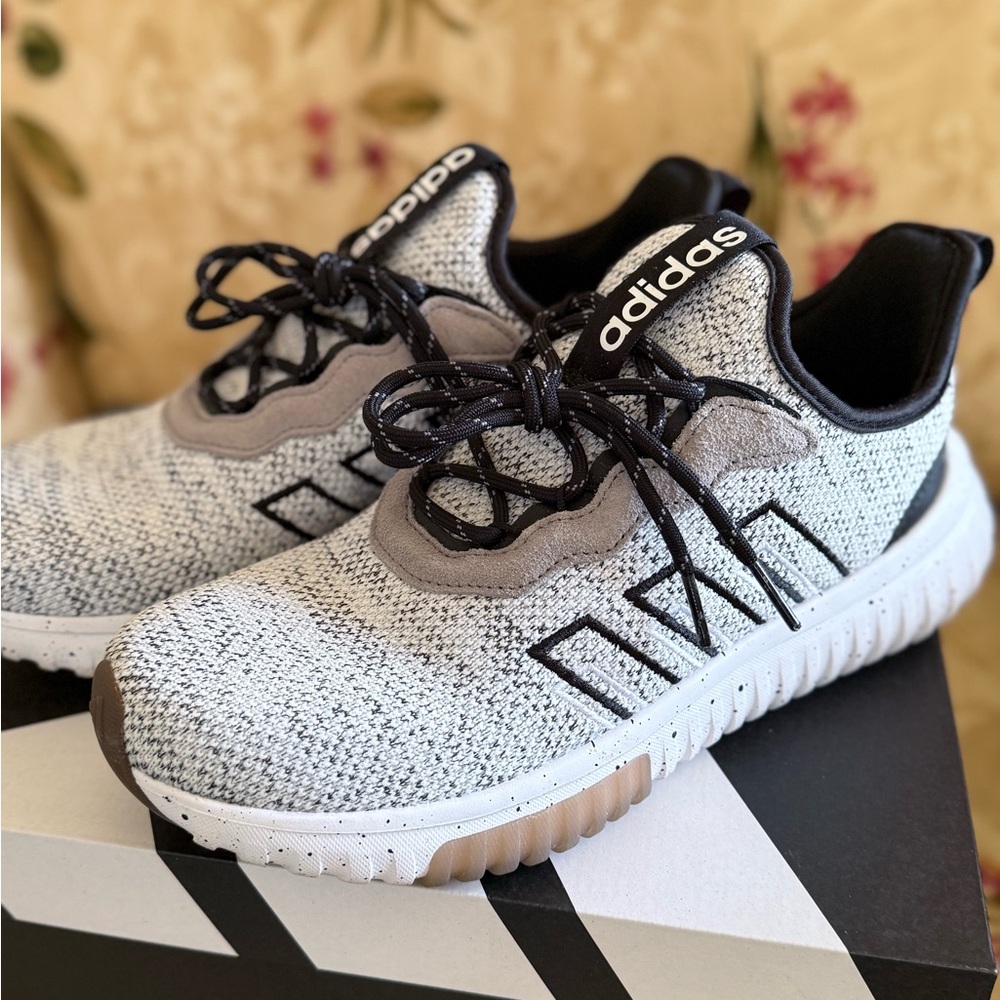 Adidas Black and Gray Sneakers
